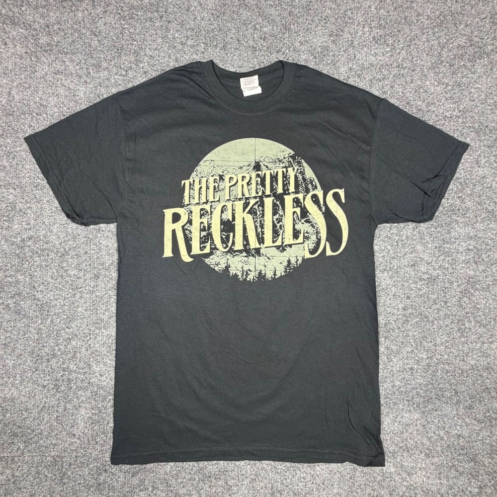 The Pretty Reckless Snocore 2014 Tour T-Shirt Black Mens Medium Taylor Momsen